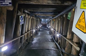 We visited a Salt Mine